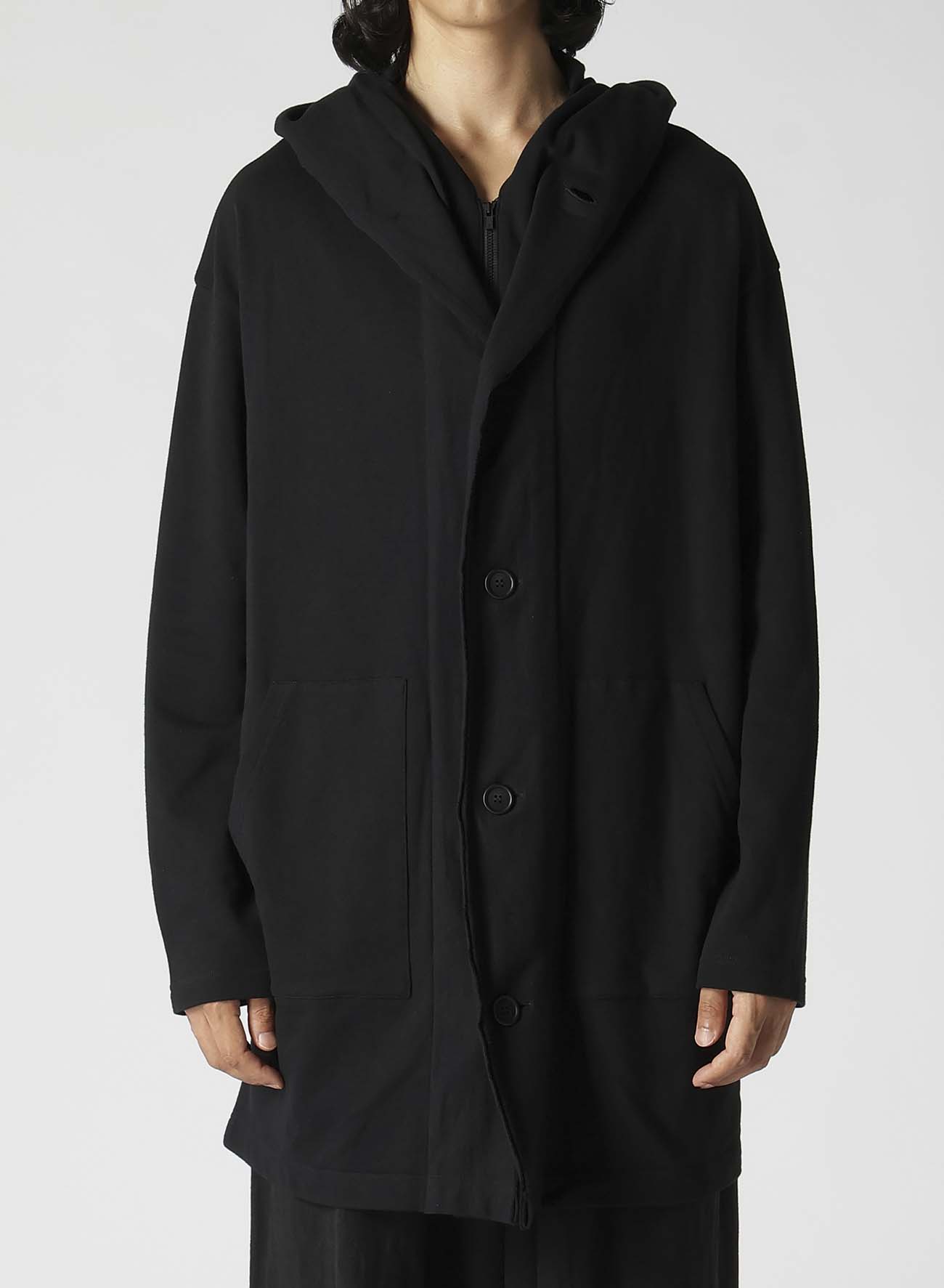 40/20COMBED MINI FRENCH TERRY RE HOOD COAT