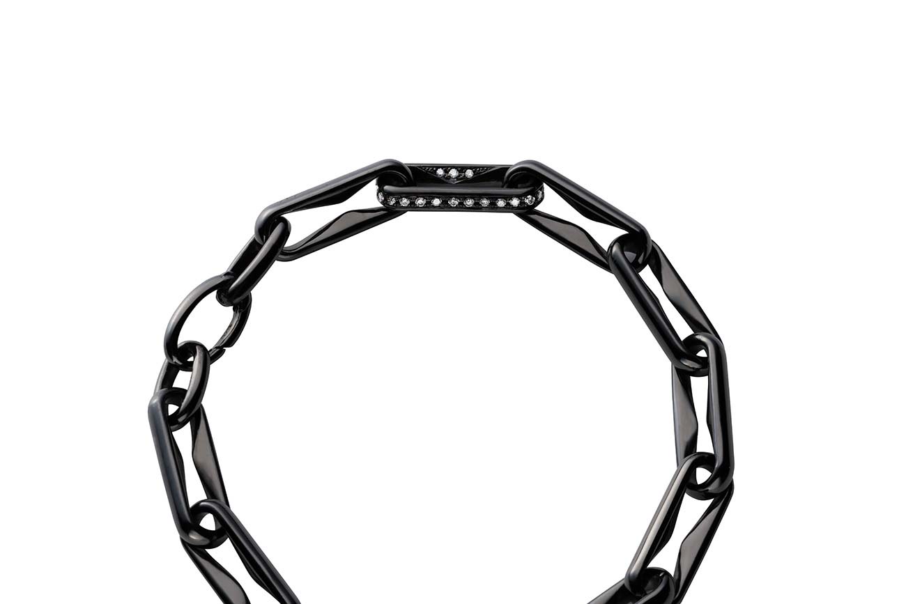 SV/W.DIA THORN BRACELET DIA BL