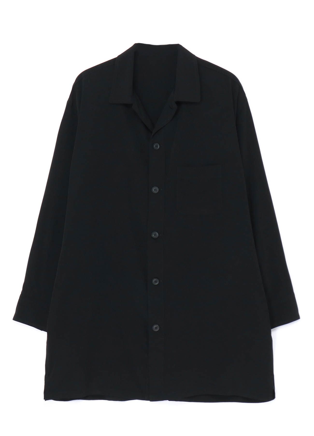 开领衬衫(S Black): Yohji Yamamoto POUR HOMME｜THE SHOP YOHJI YAMAMOTO