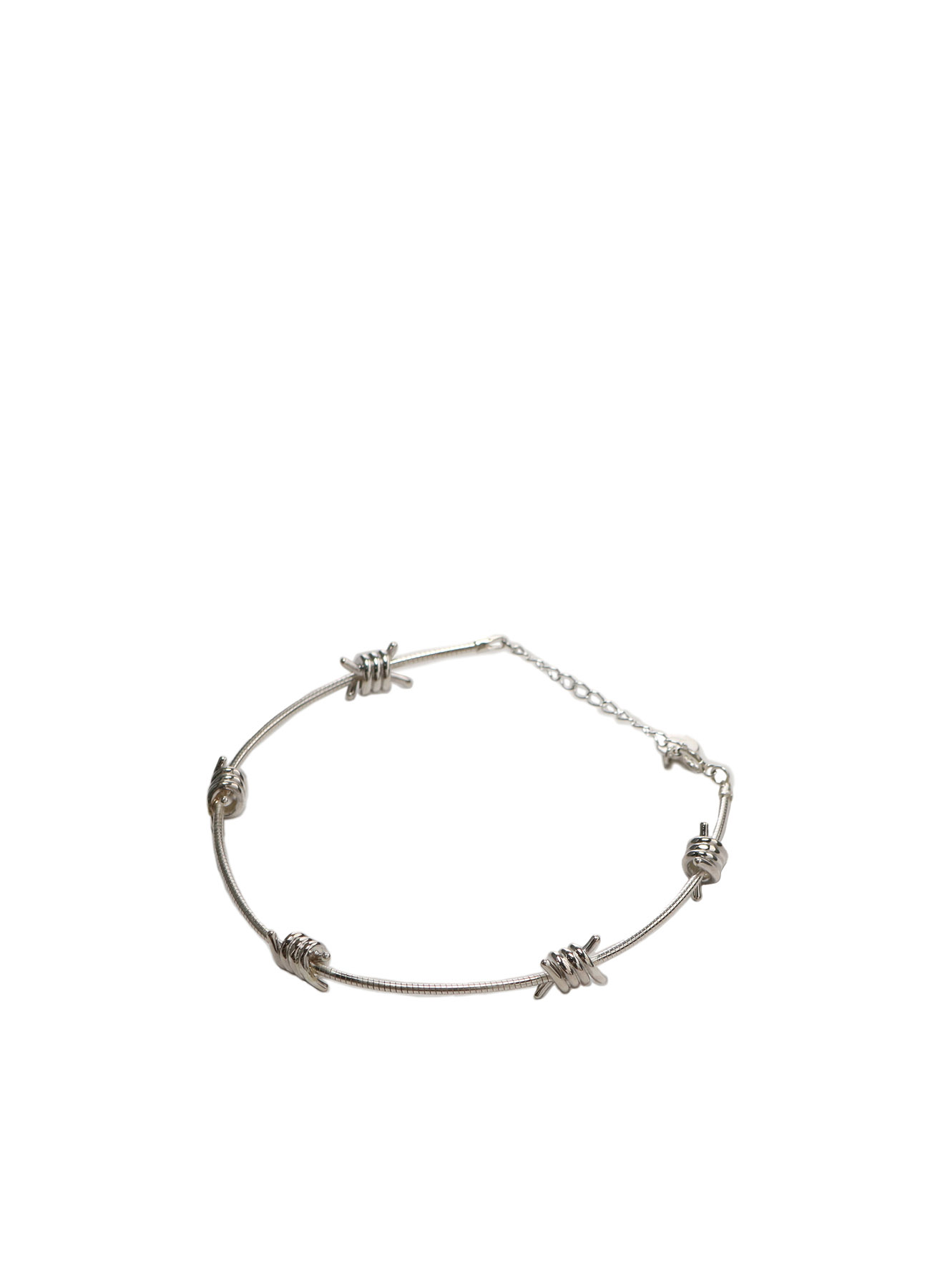 Silver 925 Bare Wire Bracelet