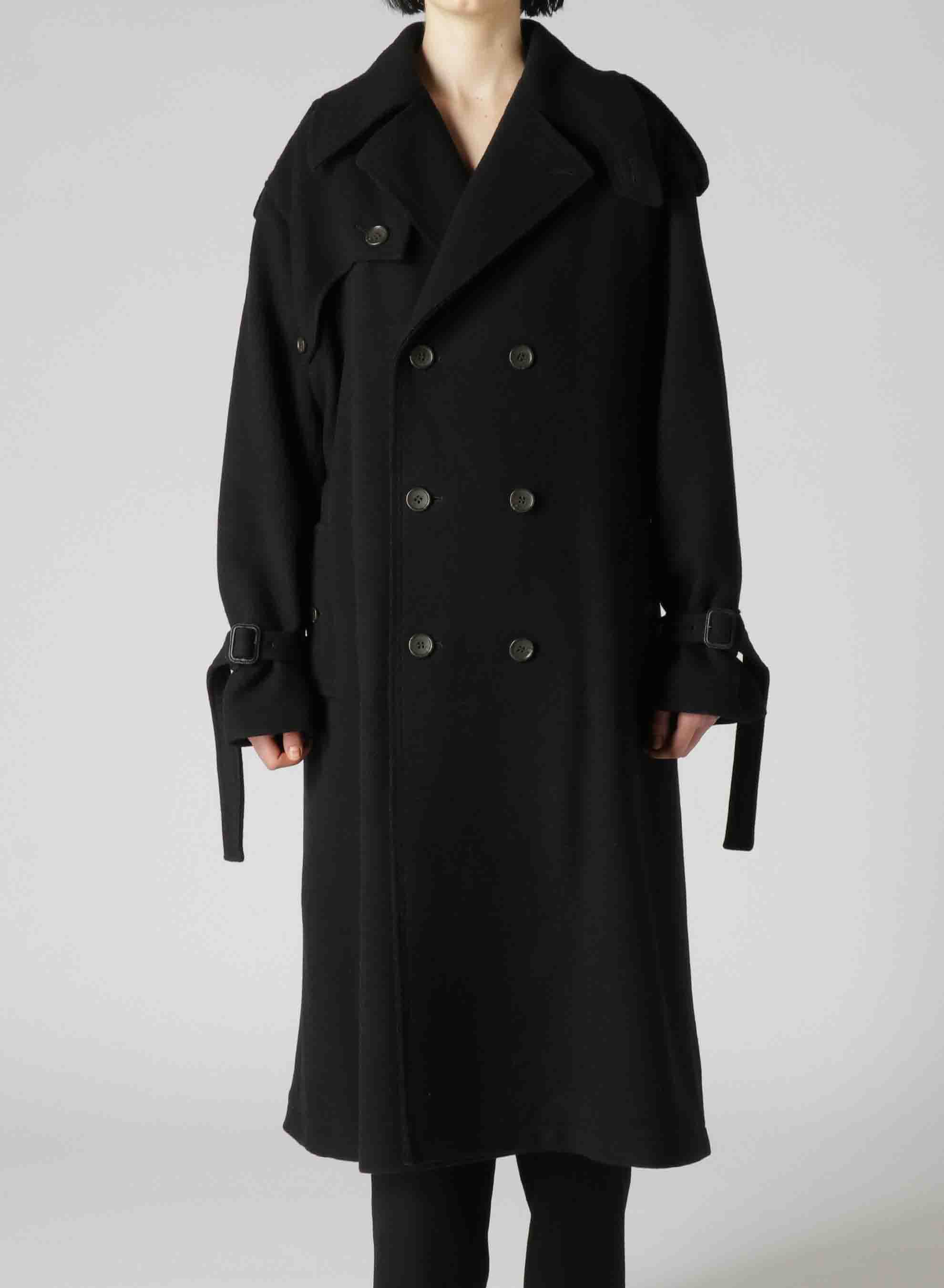 W/Mosser B Long Trench Coat