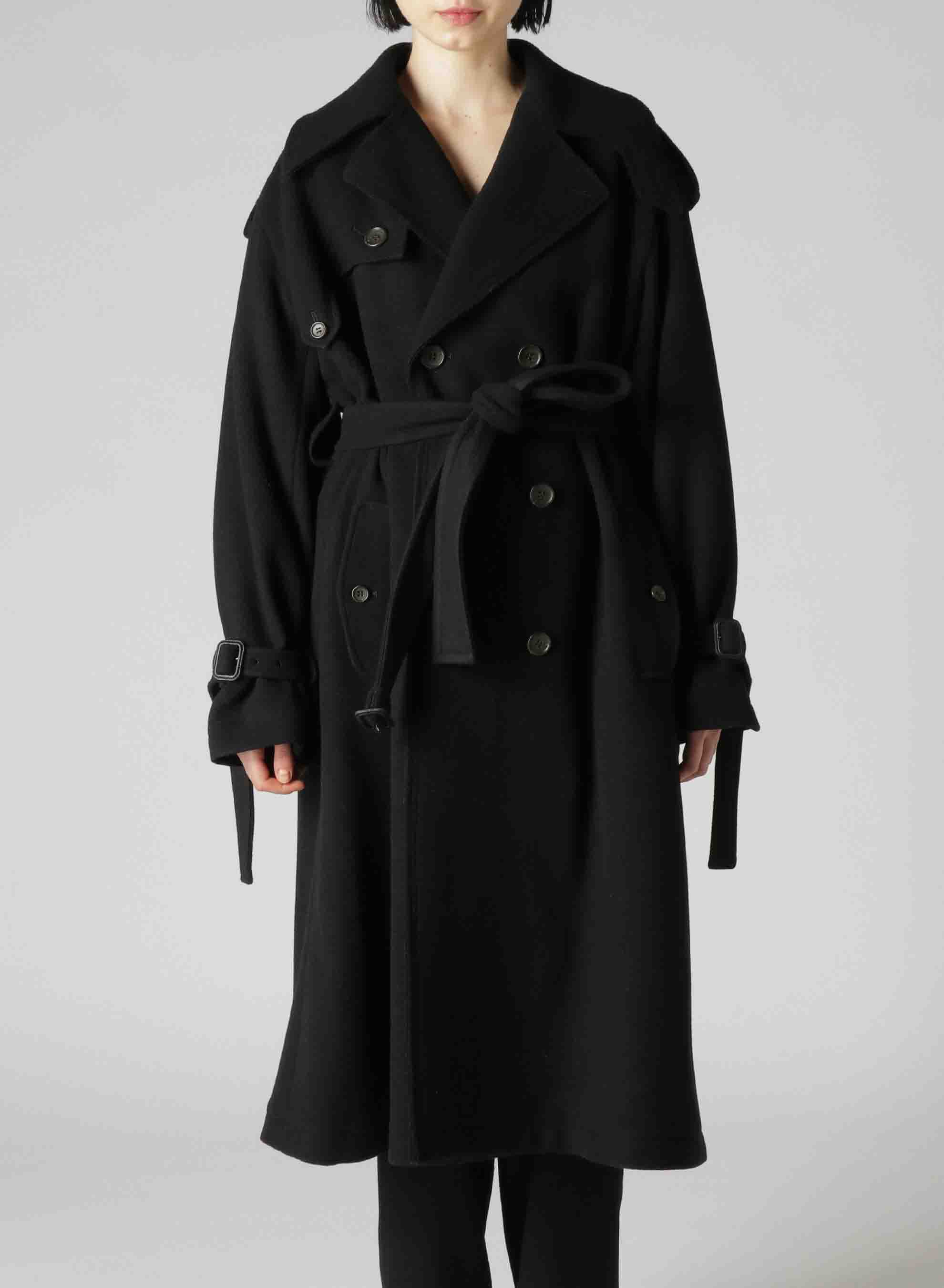 W/Mosser B Long Trench Coat