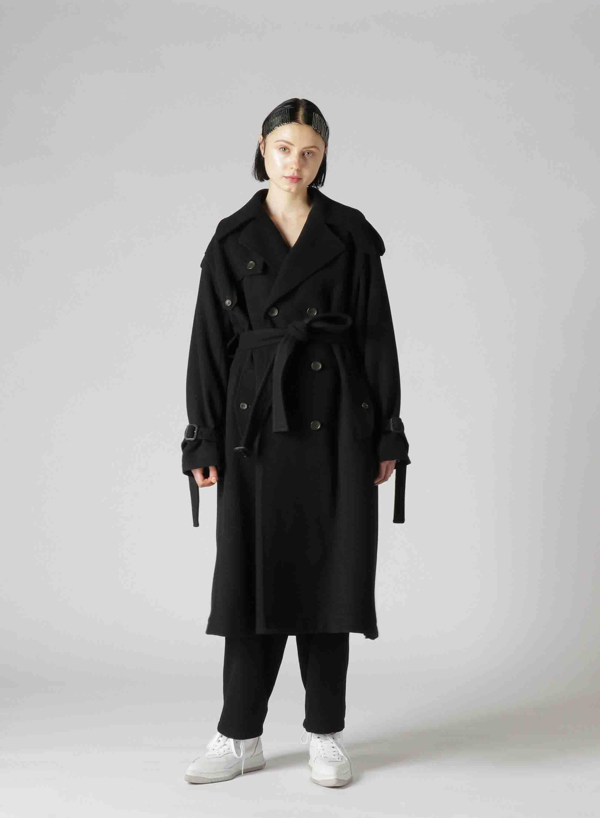 W/Mosser B Long Trench Coat