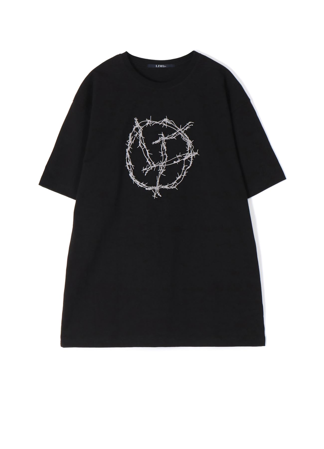 LF Barbed Wire Embroidery Oversize T