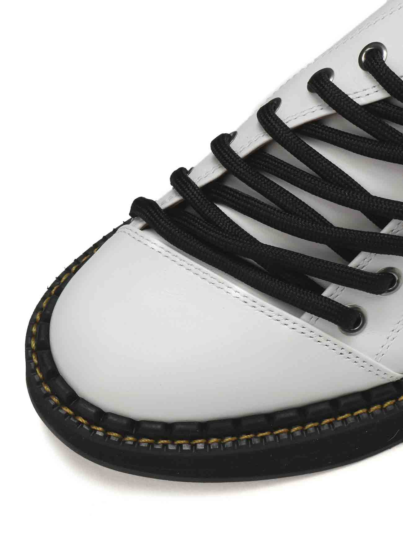 Smooth Leather Slantcap Leather Shoes
