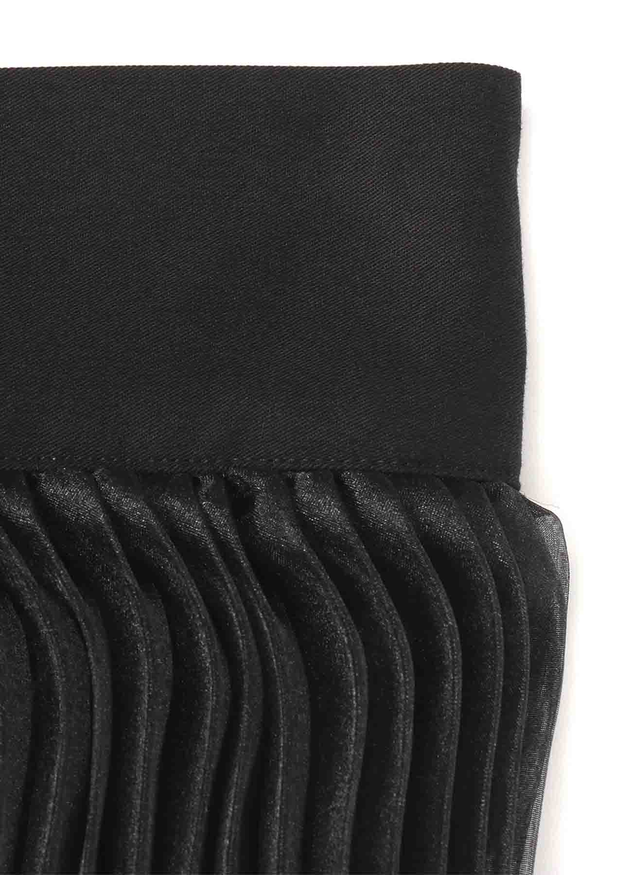 [LIMI feu 20th Anniv. Collection]Pe/Organdy Layered Short Skirt