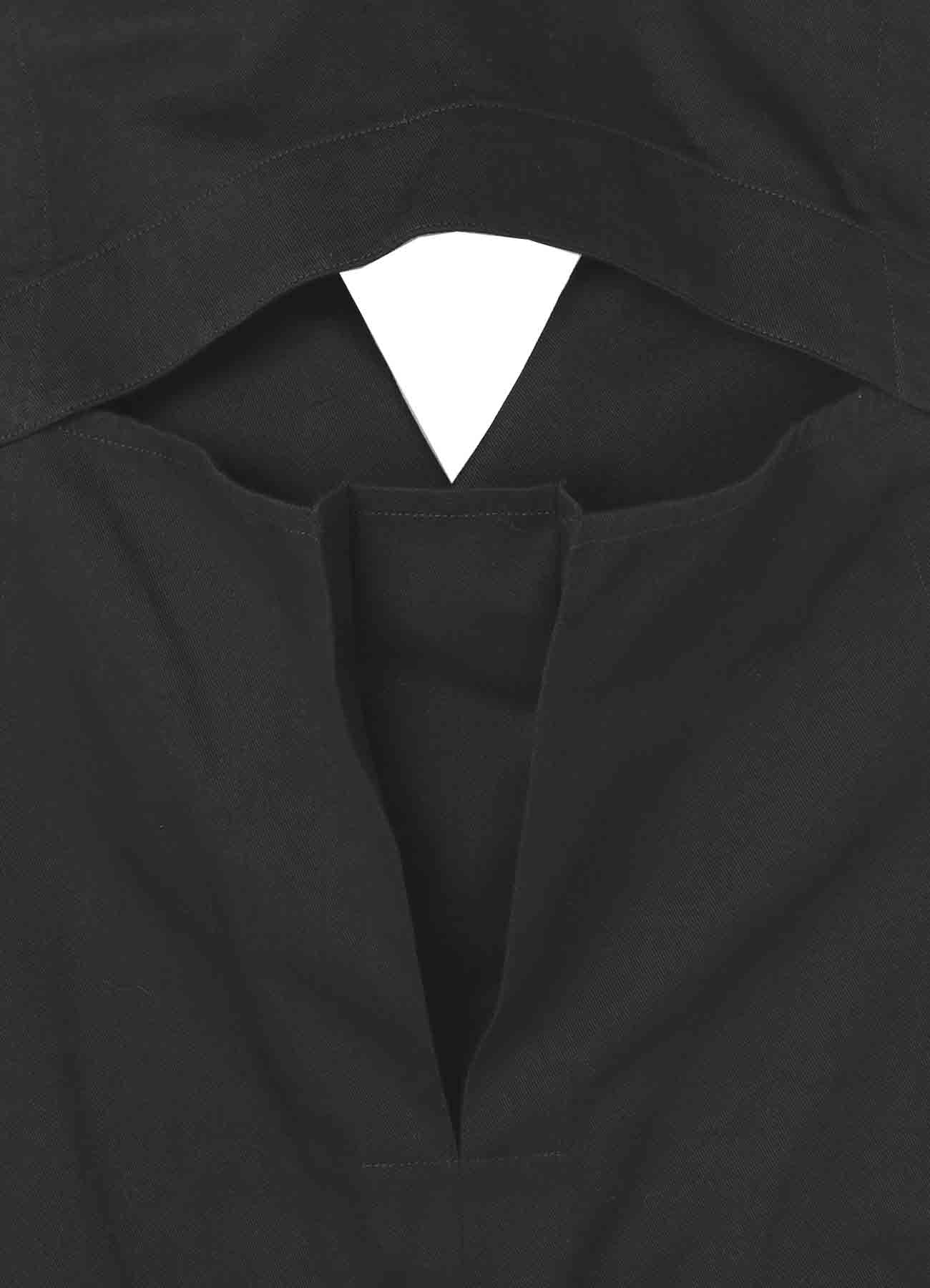 [LIMI feu 20th Anniv. Collection]20/-Twill Back Open Vest