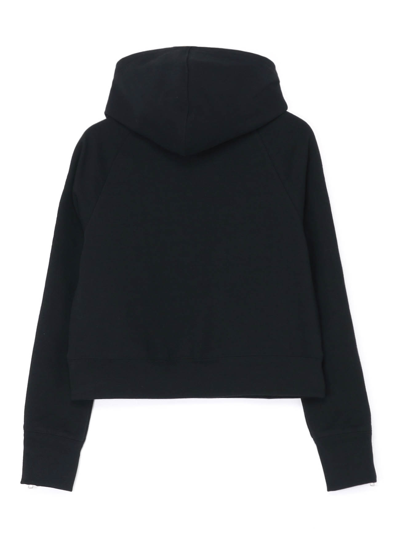 FRENCH TERRY PULLOVER HOODIE WITH SLEEVE ZIPPERS