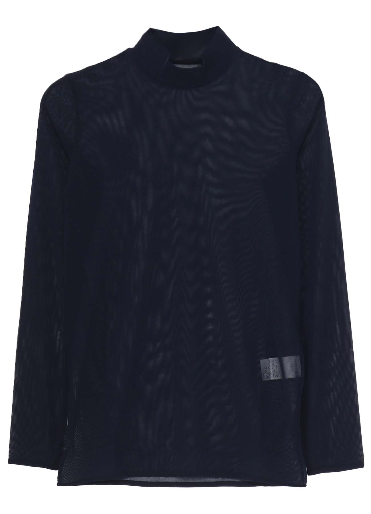 TULLE TURTLE NECK T-SHIRT