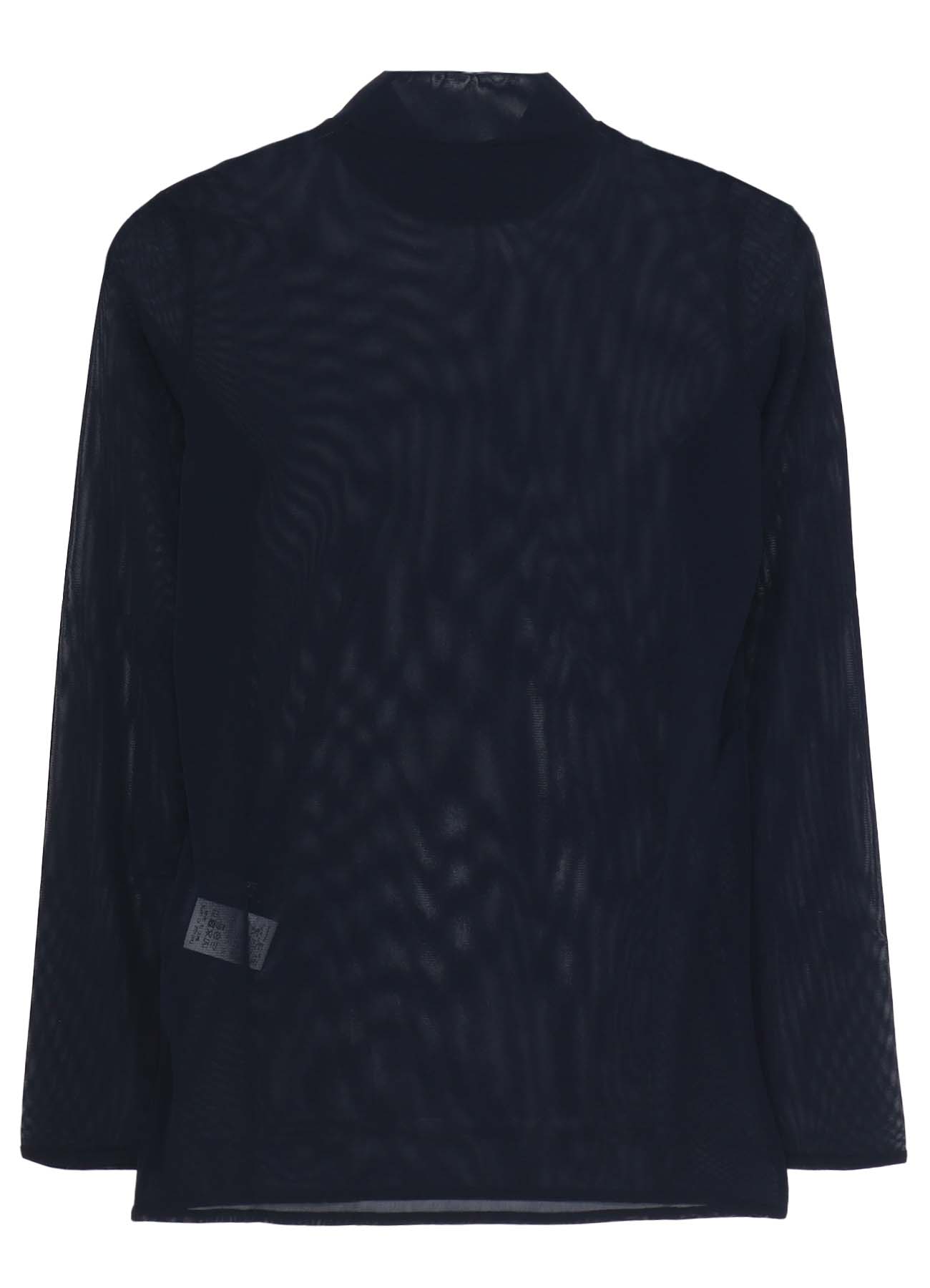 TULLE TURTLE NECK T-SHIRT