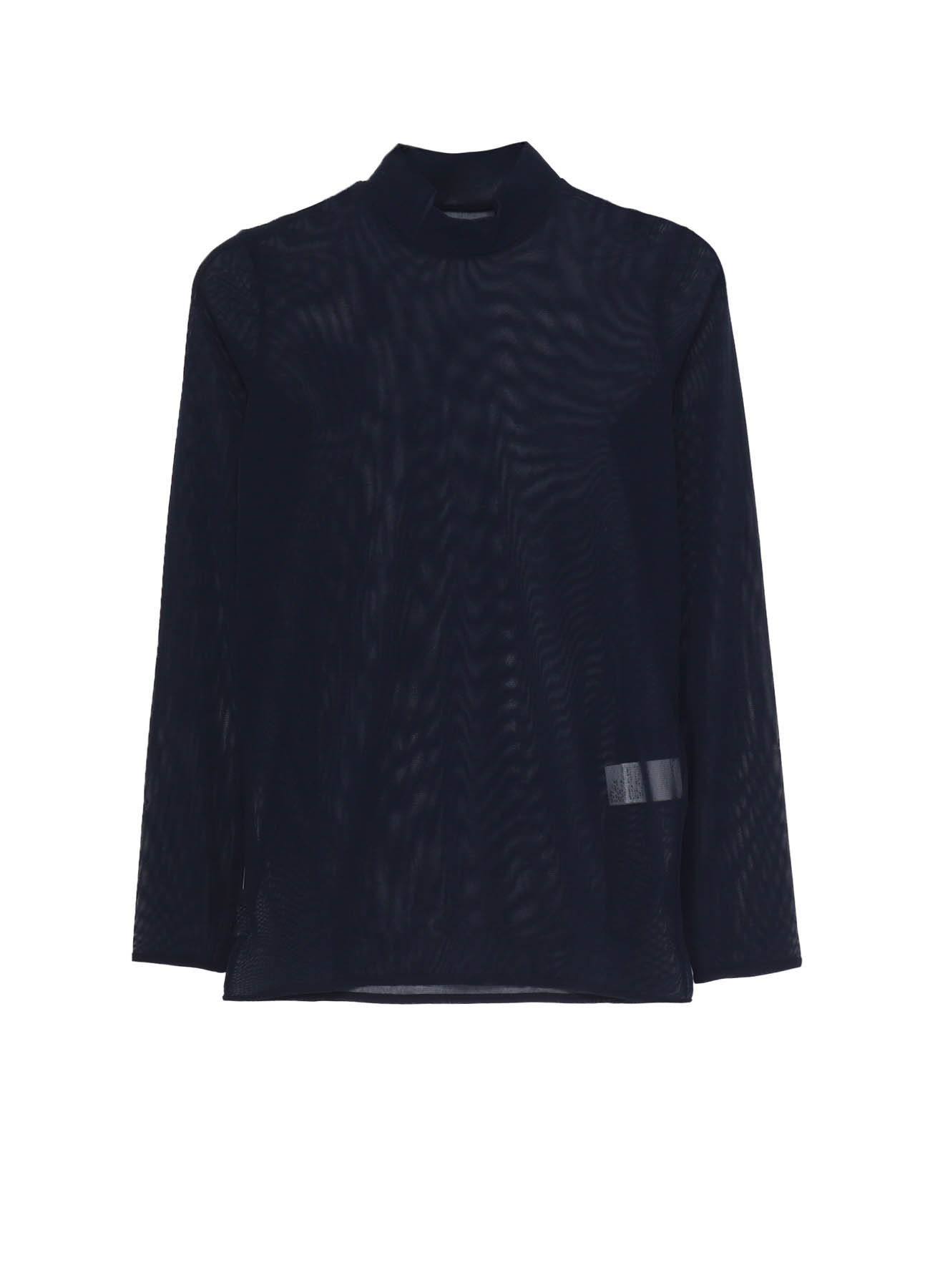 TULLE TURTLE NECK T-SHIRT