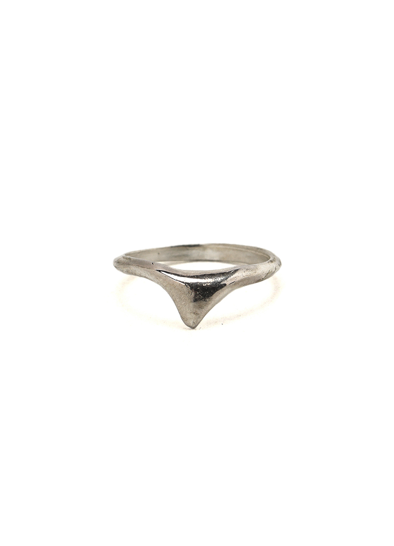 SILVER925 SHARK TOOTH RING