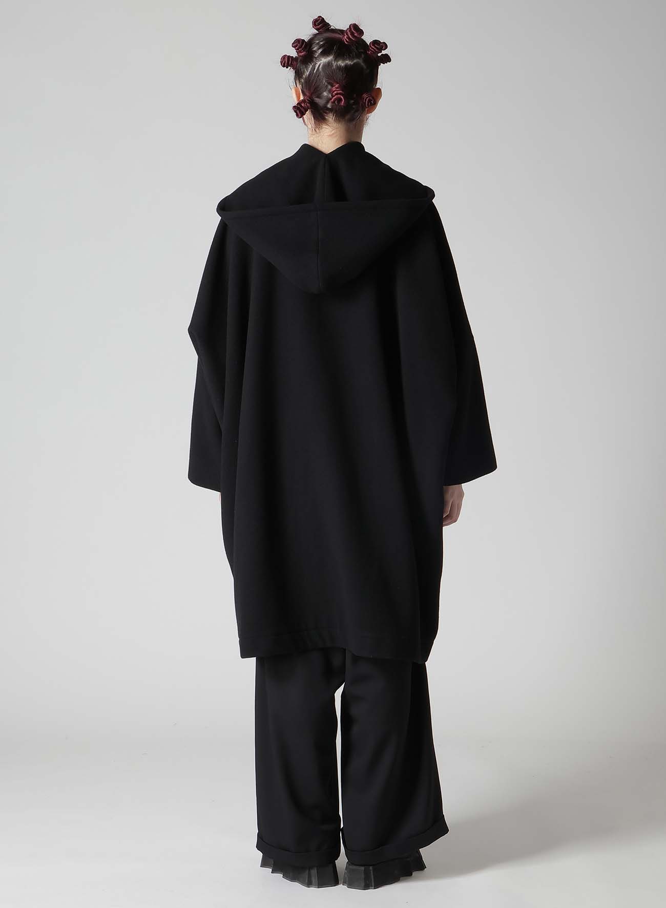 WOOL MOSSER FRONT COCOON COAT