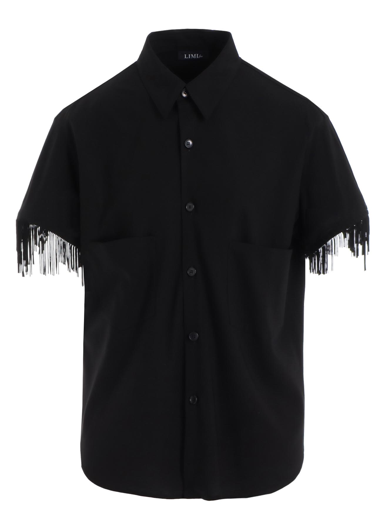 RAYON LAWN FRINGE BLOUSE