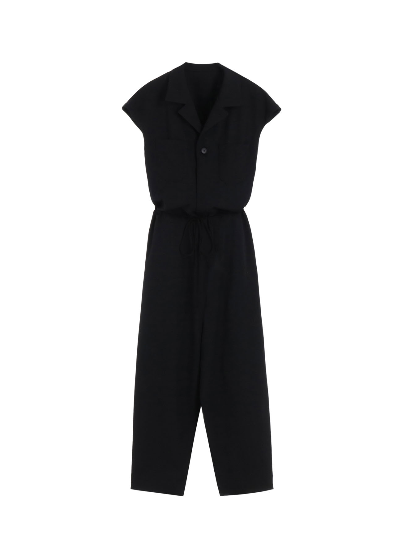 【1/10 10:00(JST) Release】WOOL GABARDINE OPEN COLLOR OVERALLS