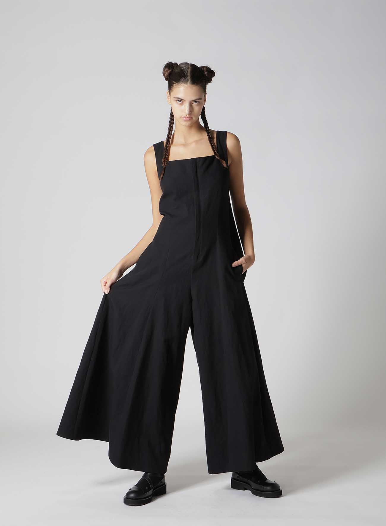 POPLIN OVERALLS