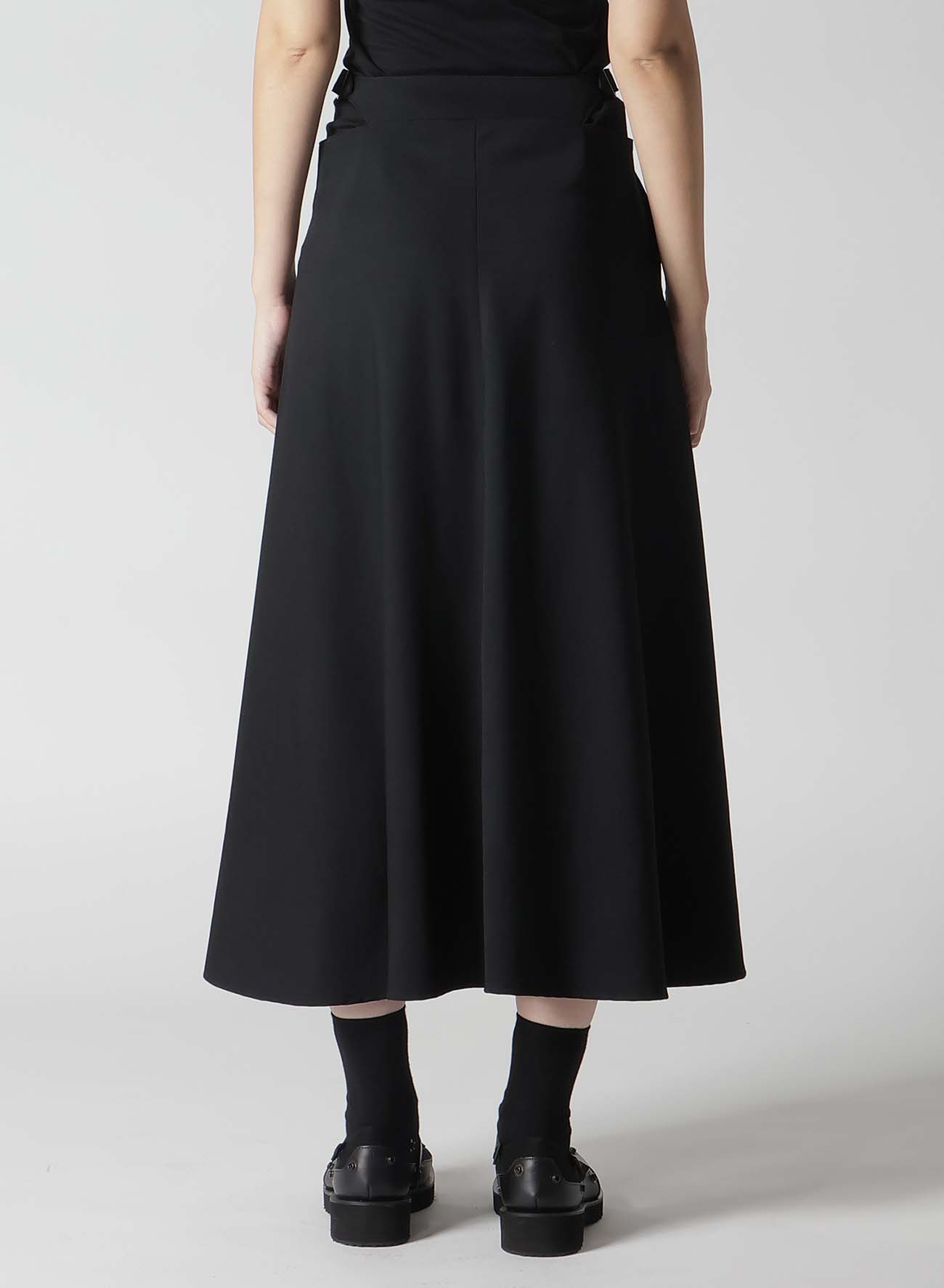 【1/10 10:00(JST) Release】WOOL GABARDINE WAIST BELT SKIRT