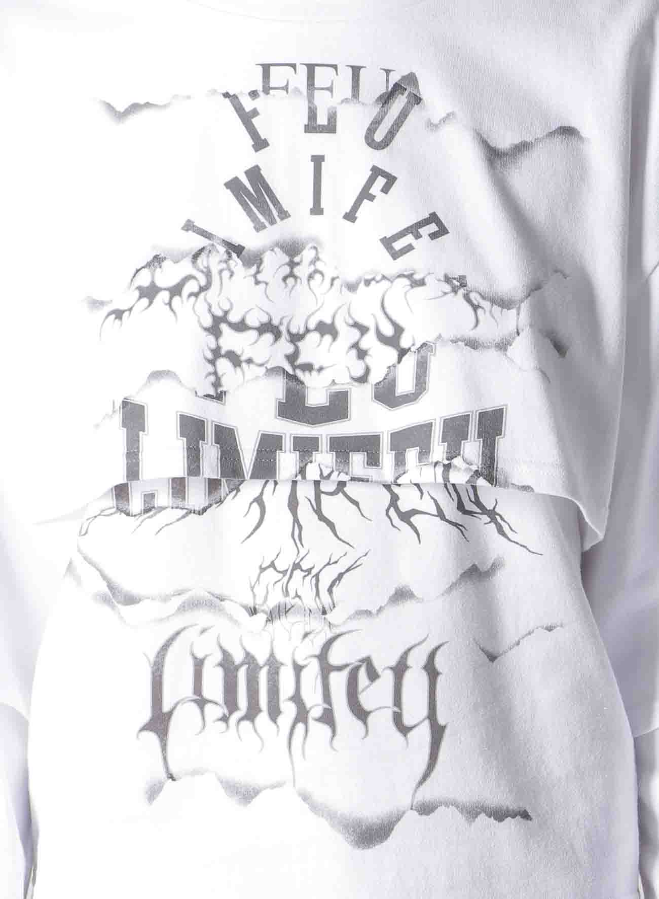 【1/10 10:00(JST) Release】LOGO COLLAGE PRINTED LAYERED SEPARATE LONG SLEEVE T-SHIRT