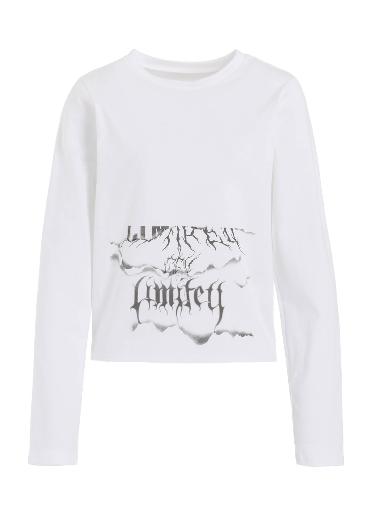 【1/10 10:00(JST) Release】LOGO COLLAGE PRINTED LAYERED SEPARATE LONG SLEEVE T-SHIRT