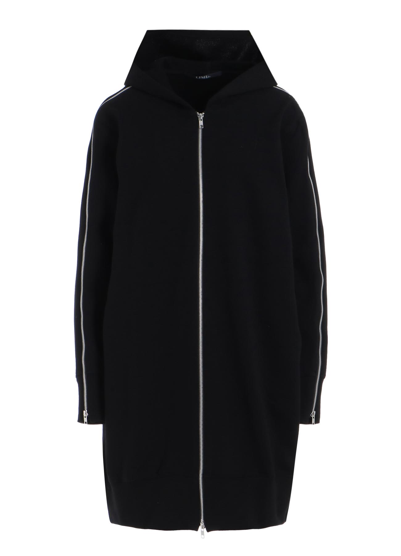 【1/10 10:00(JST) Release】SHORT FLEECE LINING ZIP SLEEVE LONG HOODIE