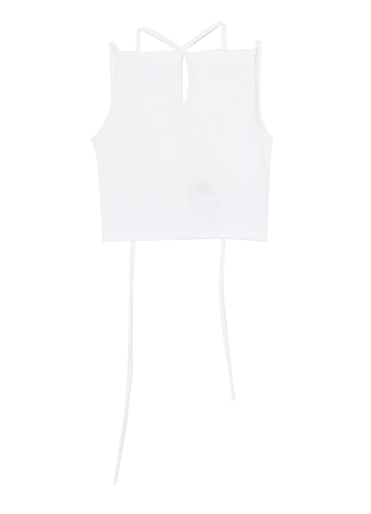 PLAIN STITCH LONG STRING CAMISOLE