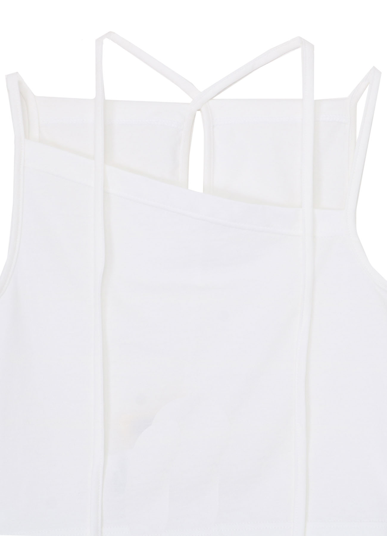 PLAIN STITCH LONG STRING CAMISOLE