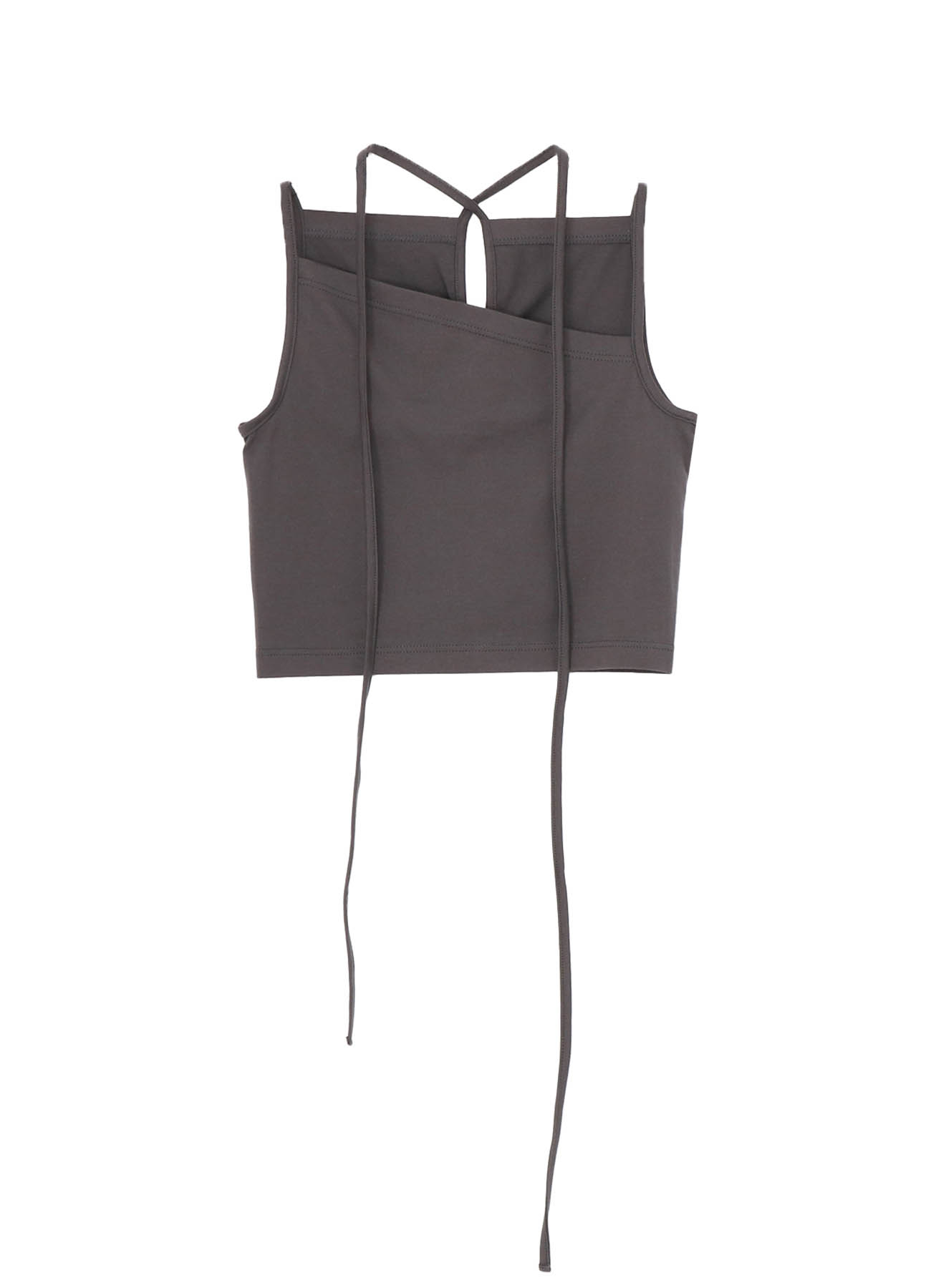 PLAIN STITCH LONG STRING CAMISOLE