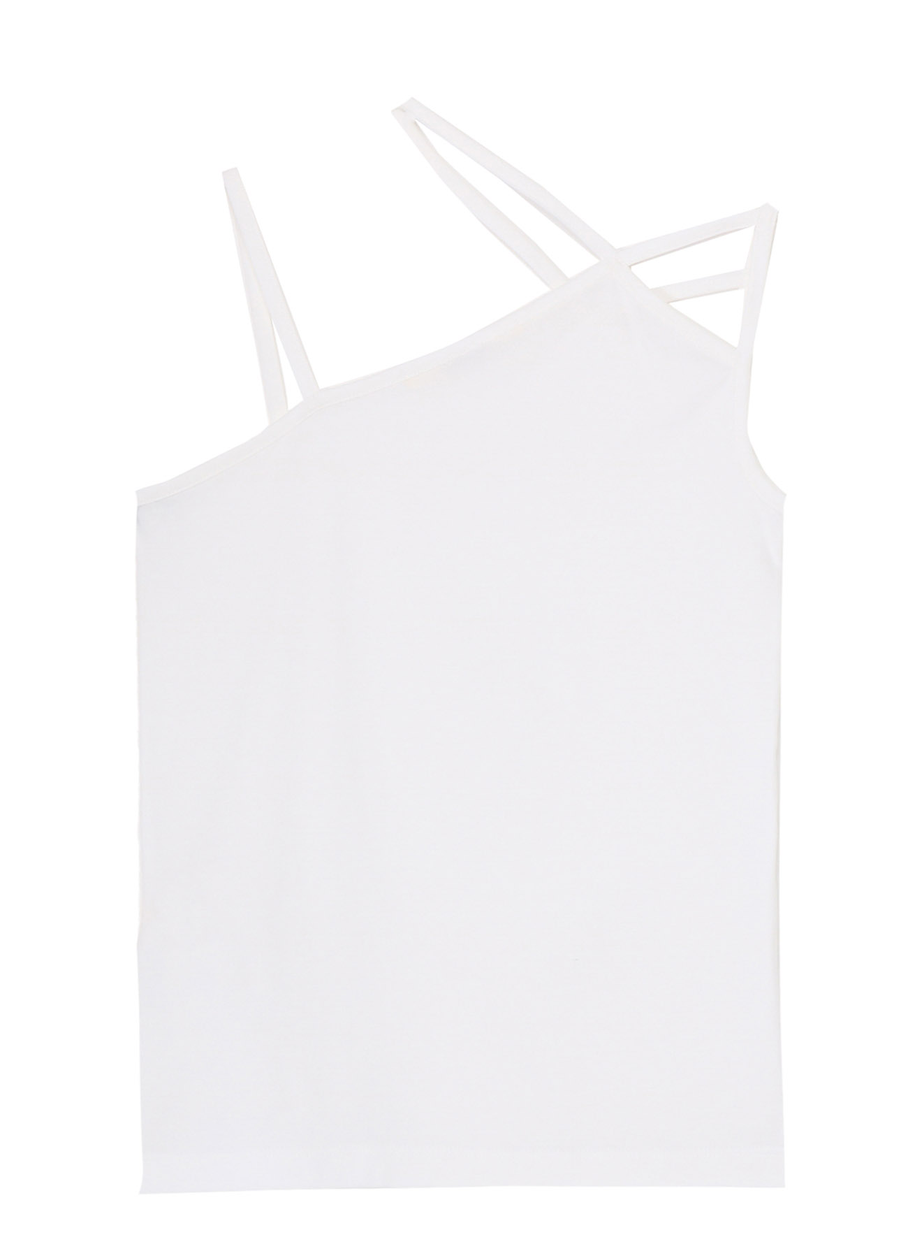 PLAIN STITCH STRING DETAIL CAMISOLE