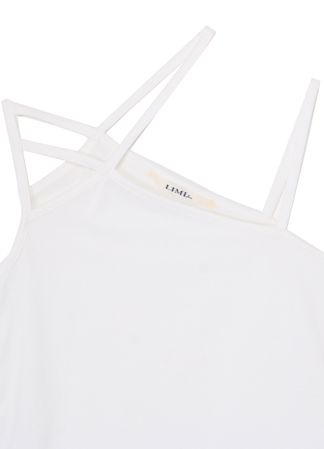 PLAIN STITCH STRING DETAIL CAMISOLE