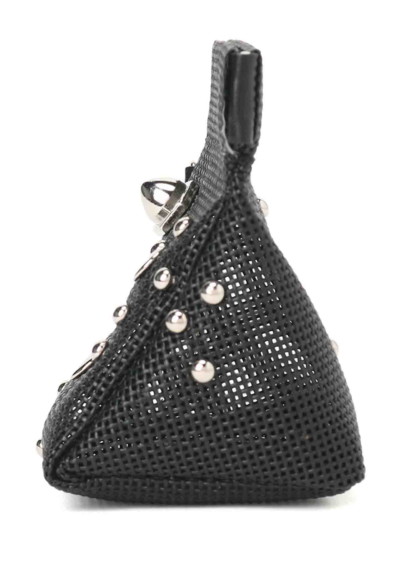 MICRO MESH DOT STUDS POUCH S