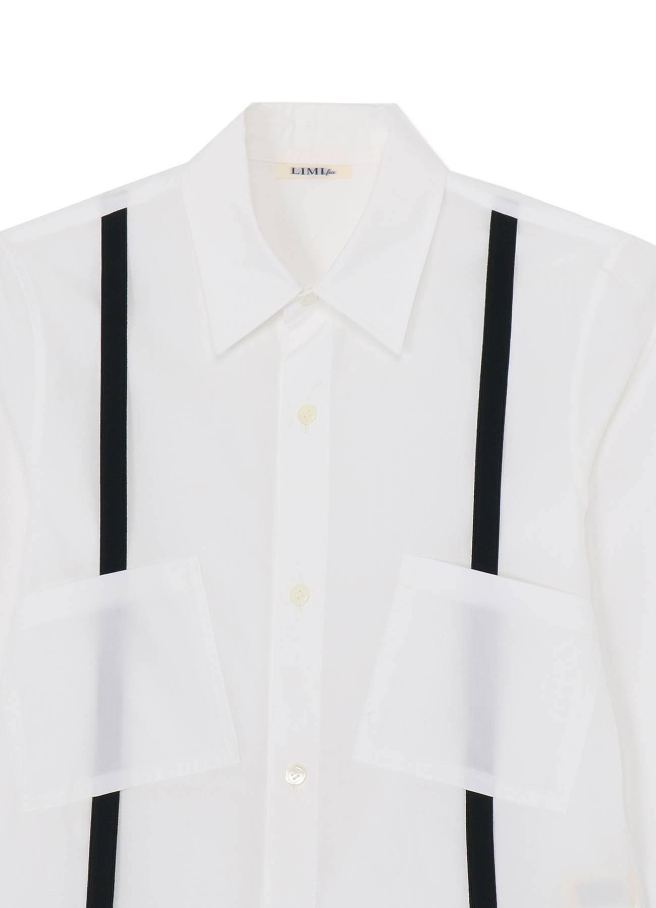 100/2 BROAD COTTON SHIRT WITH SUSPENDERS