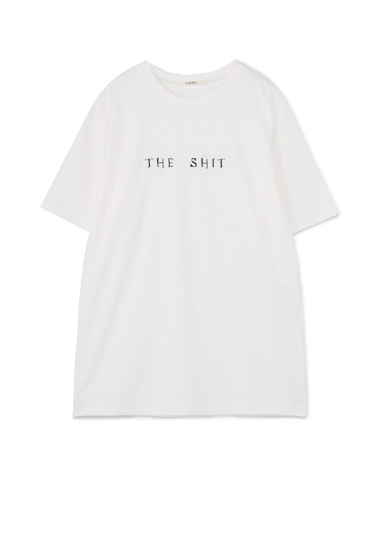 THE SHITS Embroidery Oversized T-Shirt