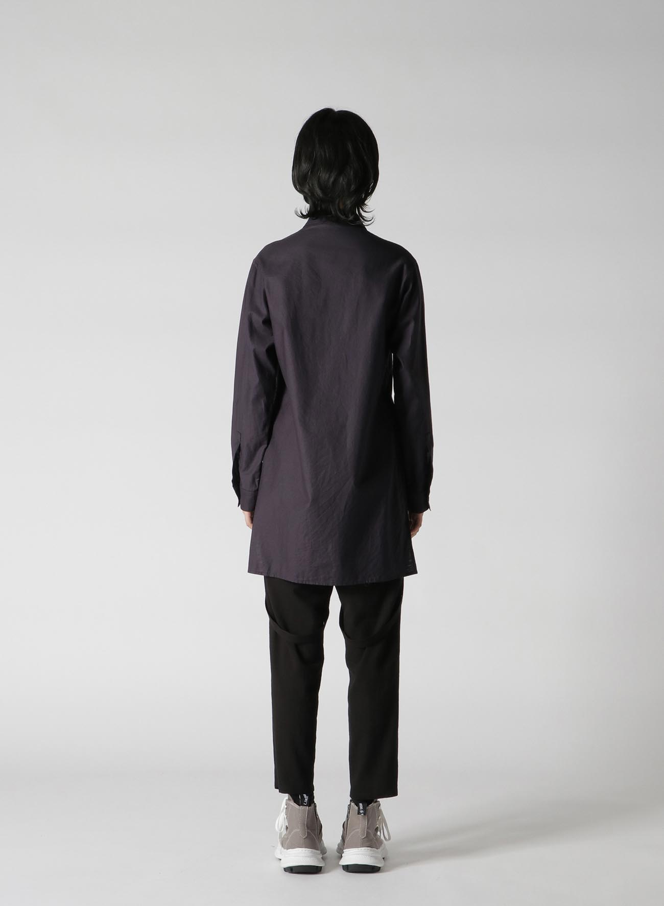 C/TWILL FRONT SLEEVE CURVE SHIRT