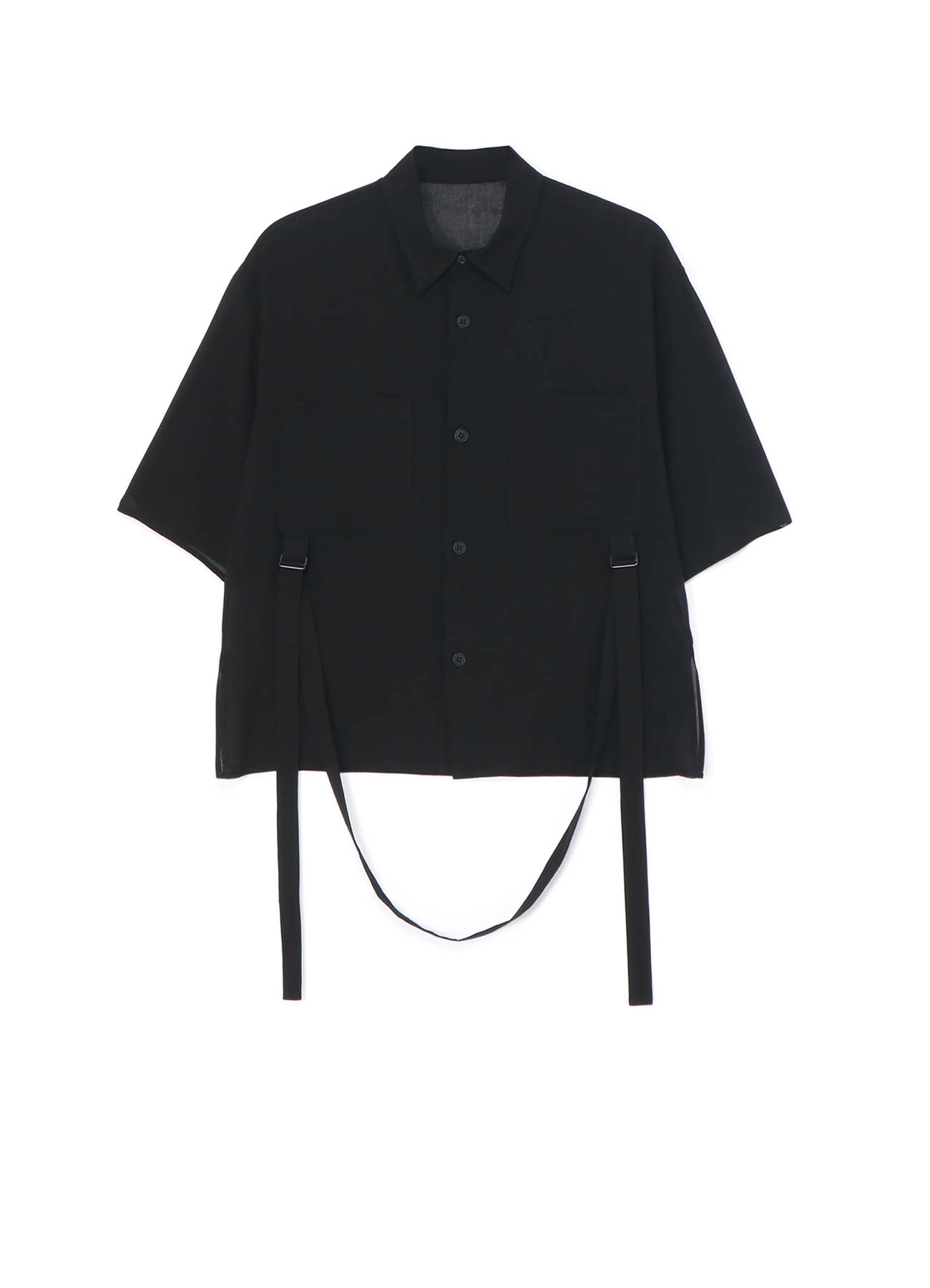 Y.A CHIFFON PT S SLEEVES BUTTON BLOUSE