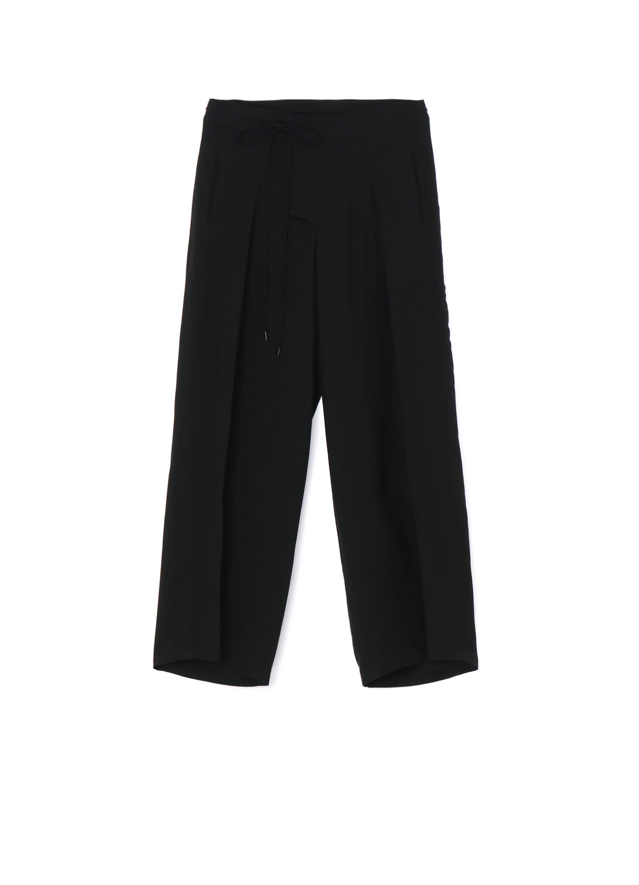 LY/CU TUSSAH WAIST STRING WIDE PANTS