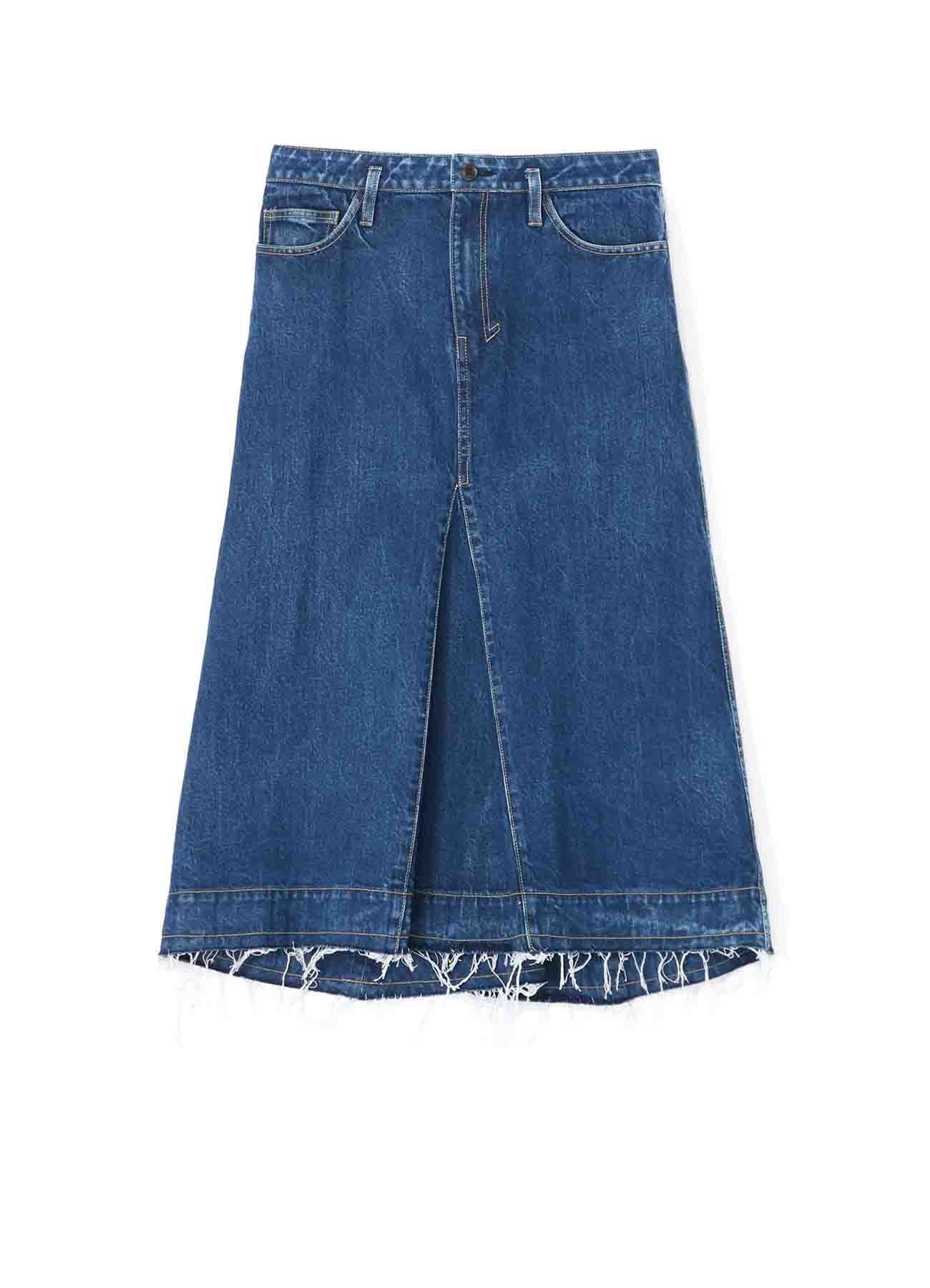 12OZ DENIM FLARED SKIRT