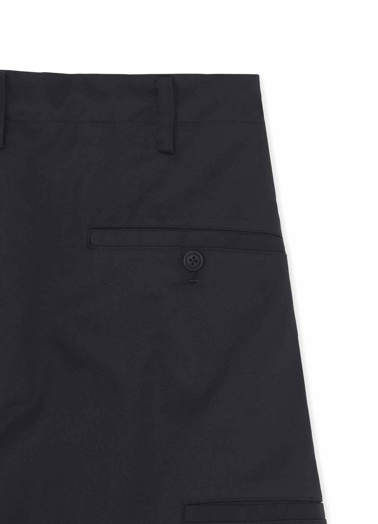 POLYESTER/COTTON TWILL PANTS WITH SIDE POCKET