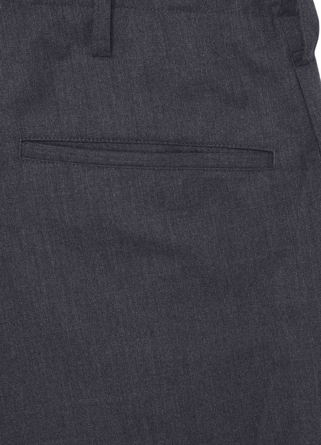 WOOL GABARDINE PANTS WITH SIDE TACK