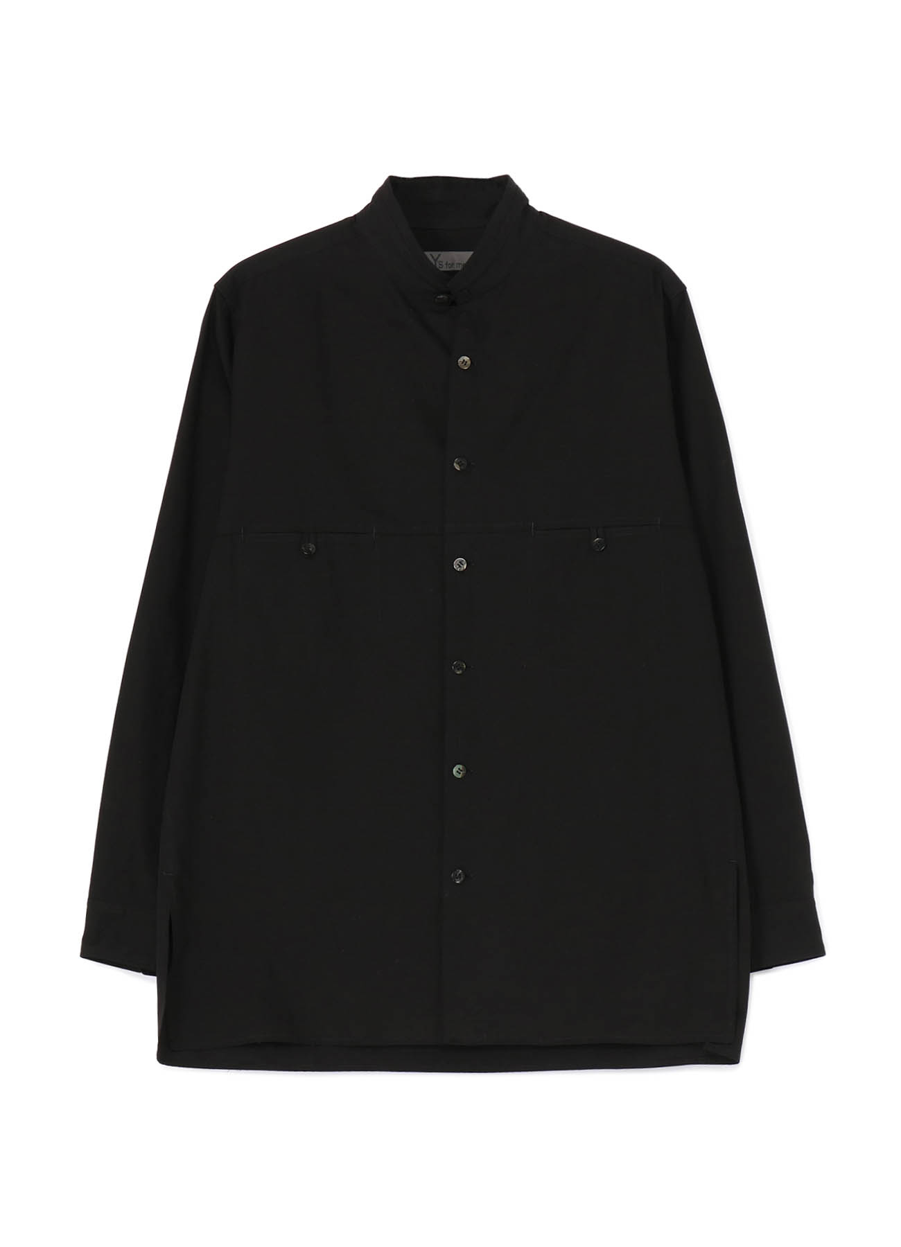 40 BROAD PANEL STAND COLLAR SHIRT