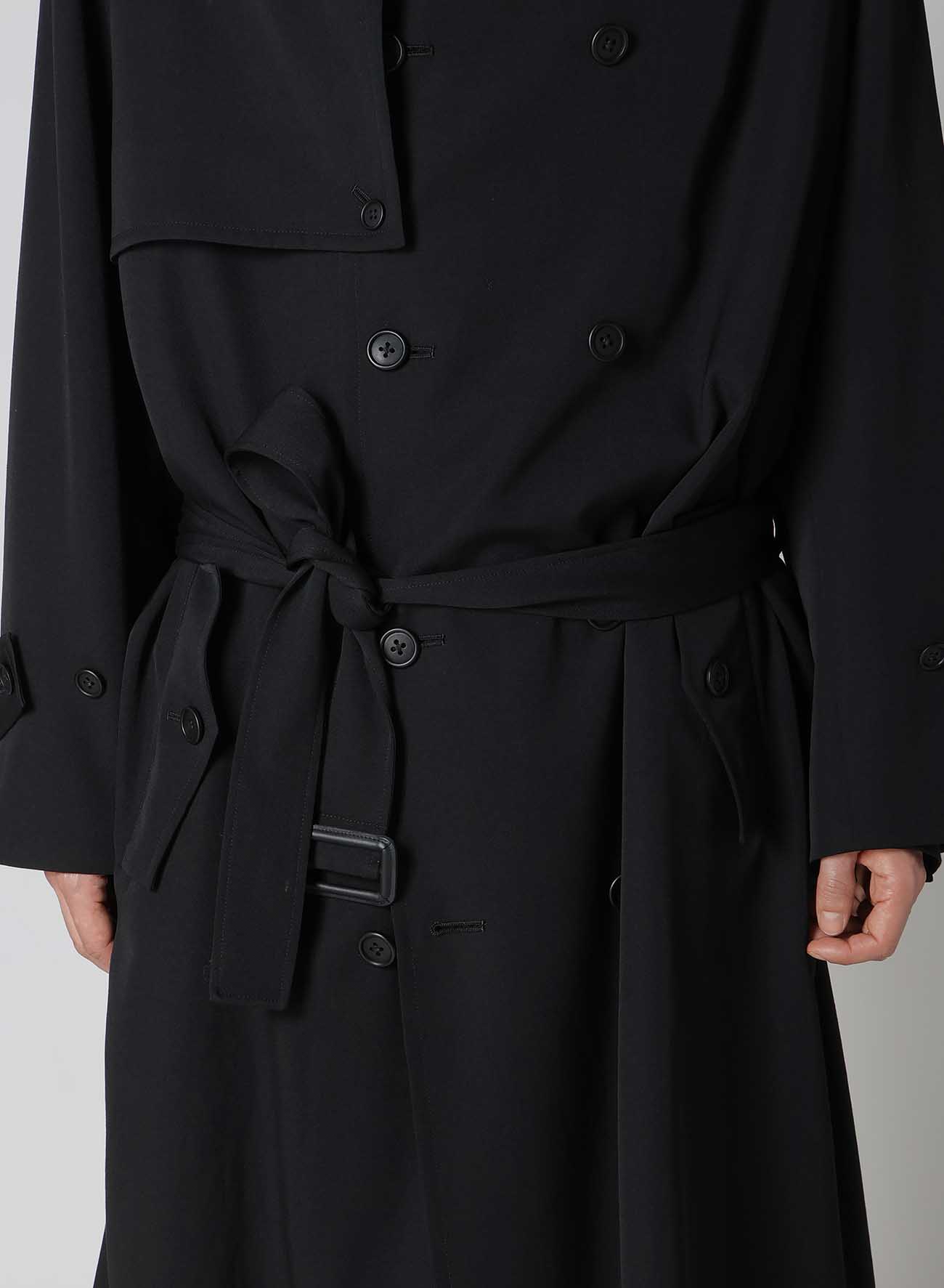 GABARDINE TRENCH COAT