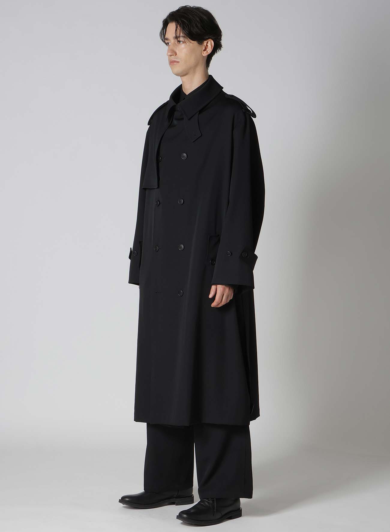 GABARDINE TRENCH COAT