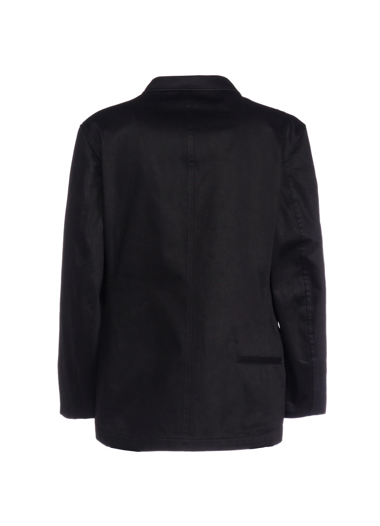 3-BUTTON BACK POCKET JACKET WITH PIECE NAME