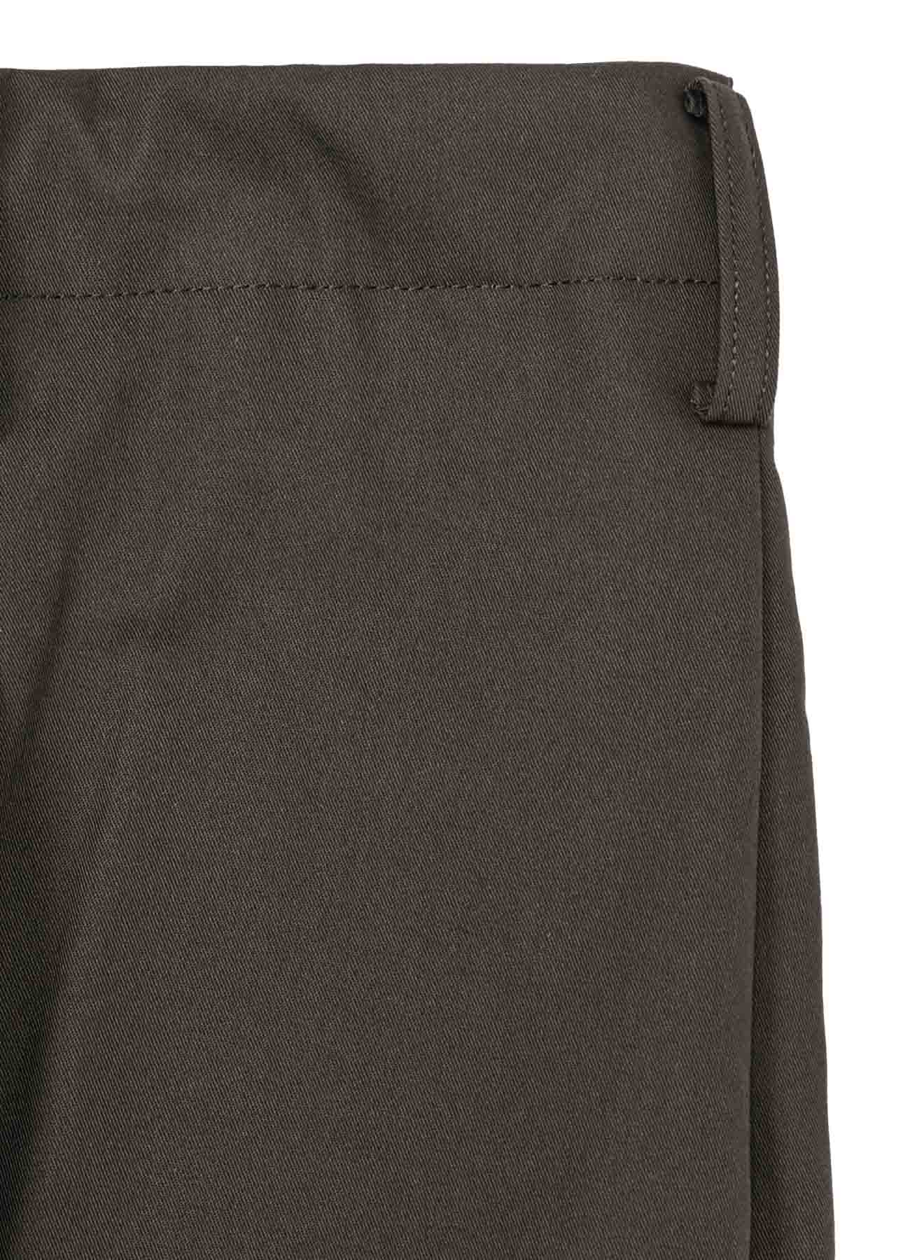 T/C TWILL COIN POCKET SIDE TUCK PANTS