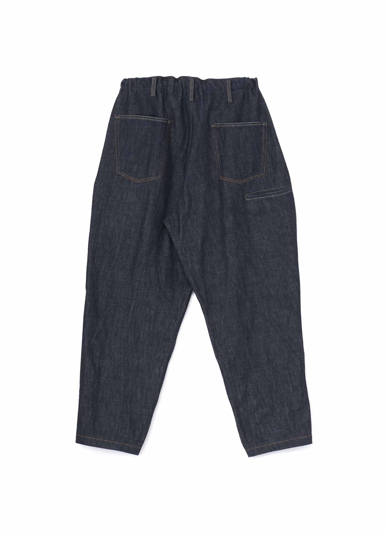 12oz DENIM SIDE TUCK PANTS WITH COLOR COMBI STITCH