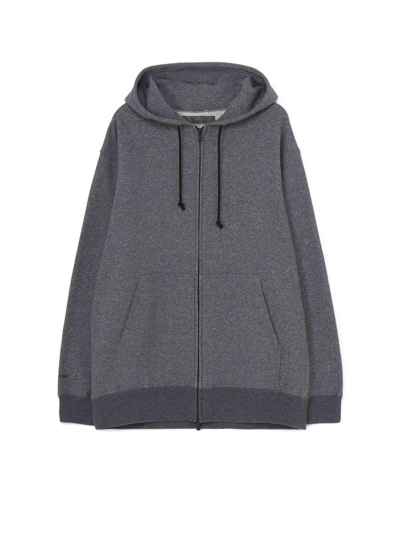 FLEECE HOODIE WITH LOGO PRINT