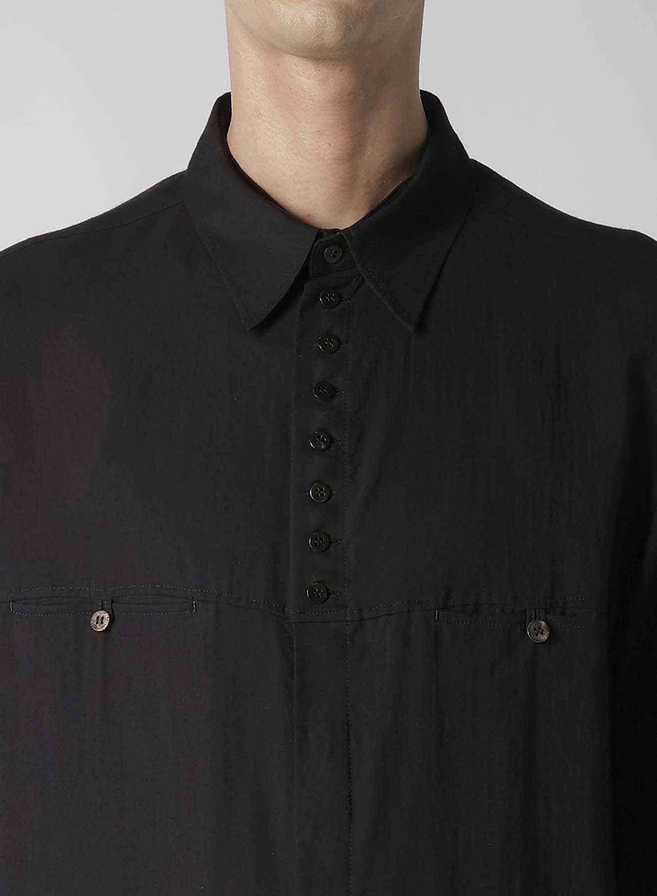 【1/11 10:00(JST) Release】CELLULOSE LAWN BUTTON SHIRT WITH SPARE COLLAR