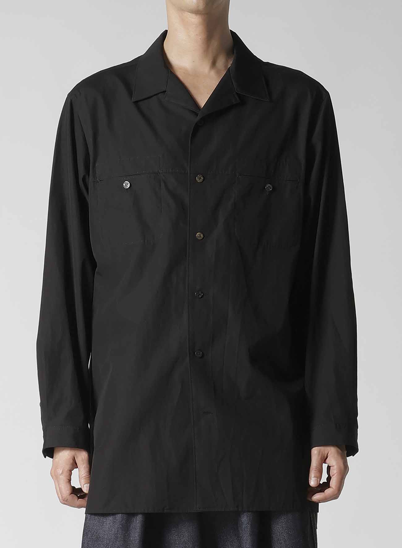 【12/6 10:00(JST) Release】100/2 BROAD SHIRT WITH OPEN COLLAR