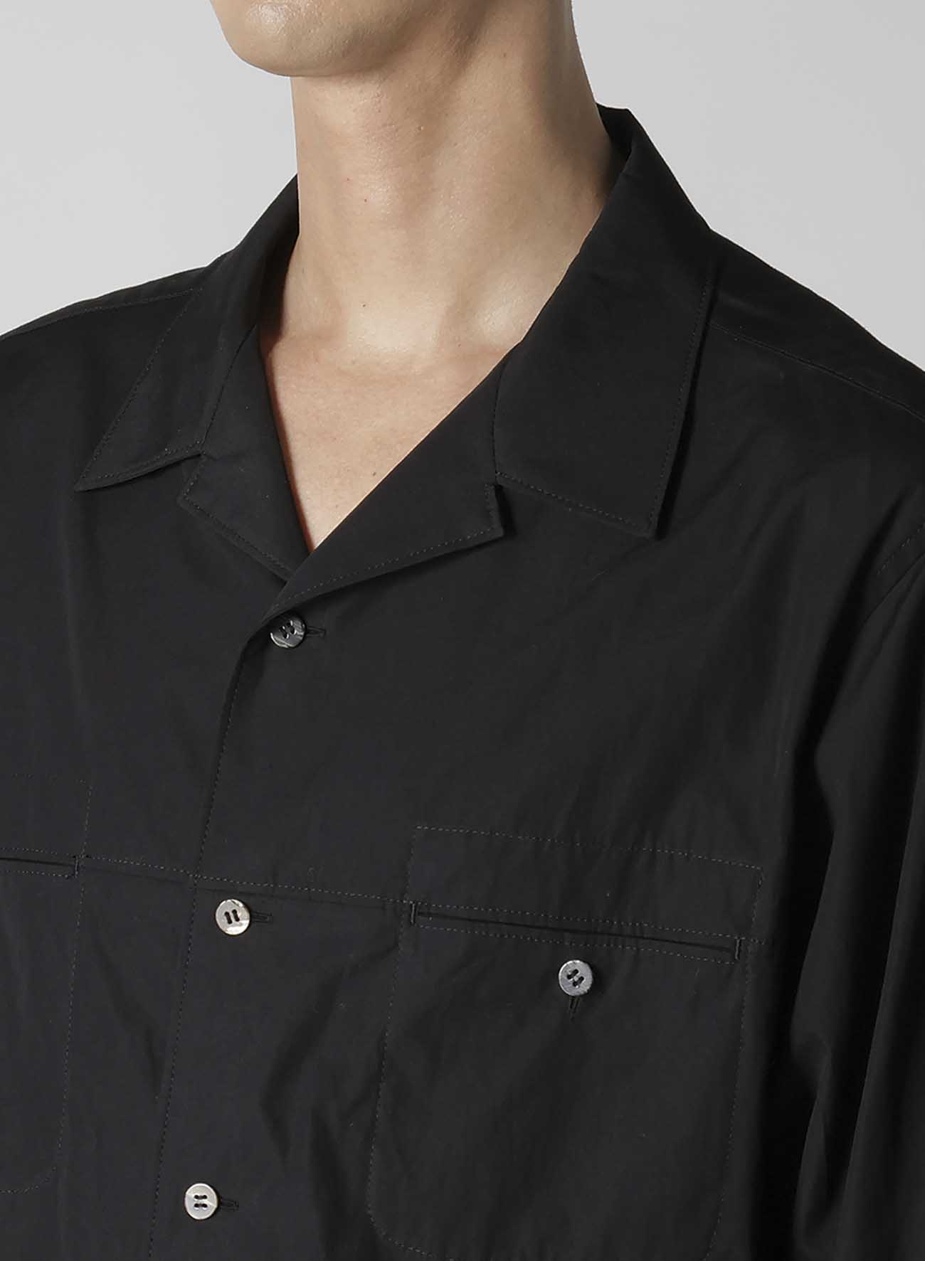 【12/6 10:00(JST) Release】100/2 BROAD SHIRT WITH OPEN COLLAR