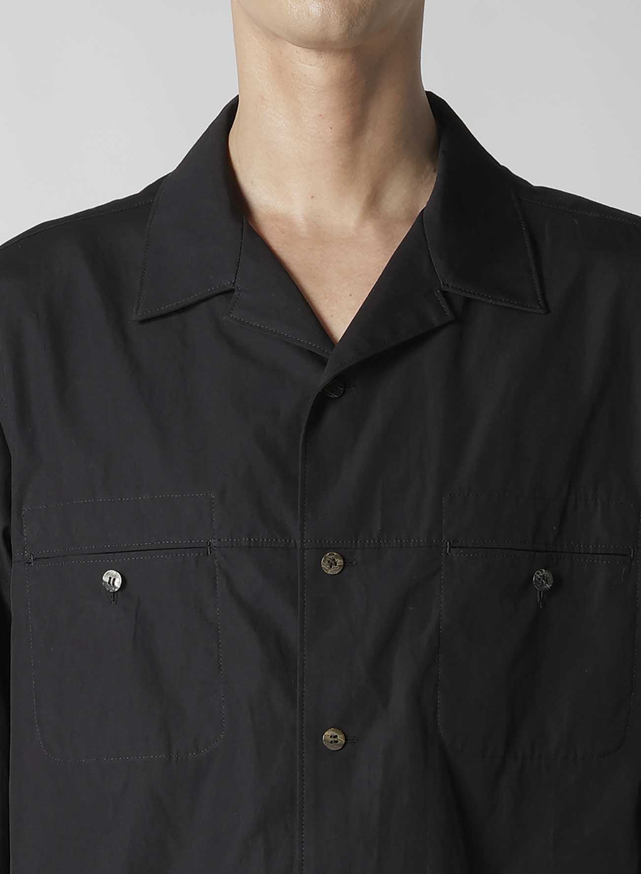 【12/6 10:00(JST) Release】100/2 BROAD SHIRT WITH OPEN COLLAR