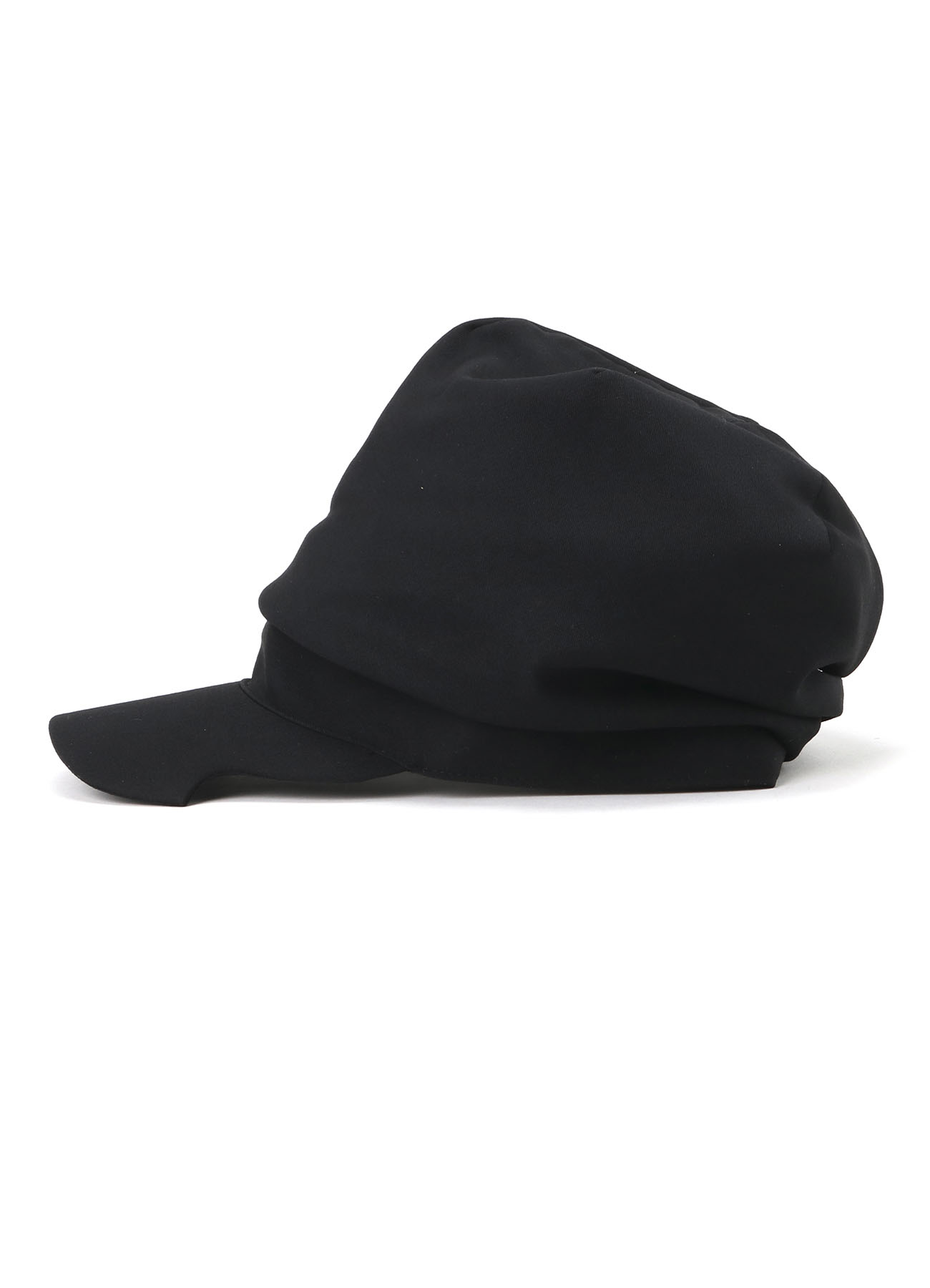 WOOL GABARDINE DRAPE CAP